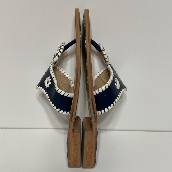 Jack Rogers Signature Whipstitch Detailing Sandal - Picture 7 of 12